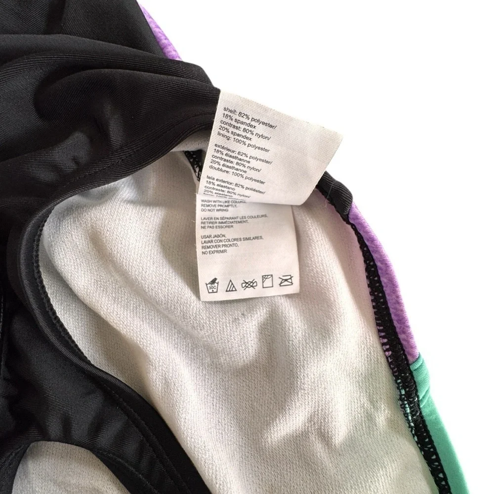 Girl’s Speedo One Piece Bathing Suit Size XS Racerback UPF 50+  Swim